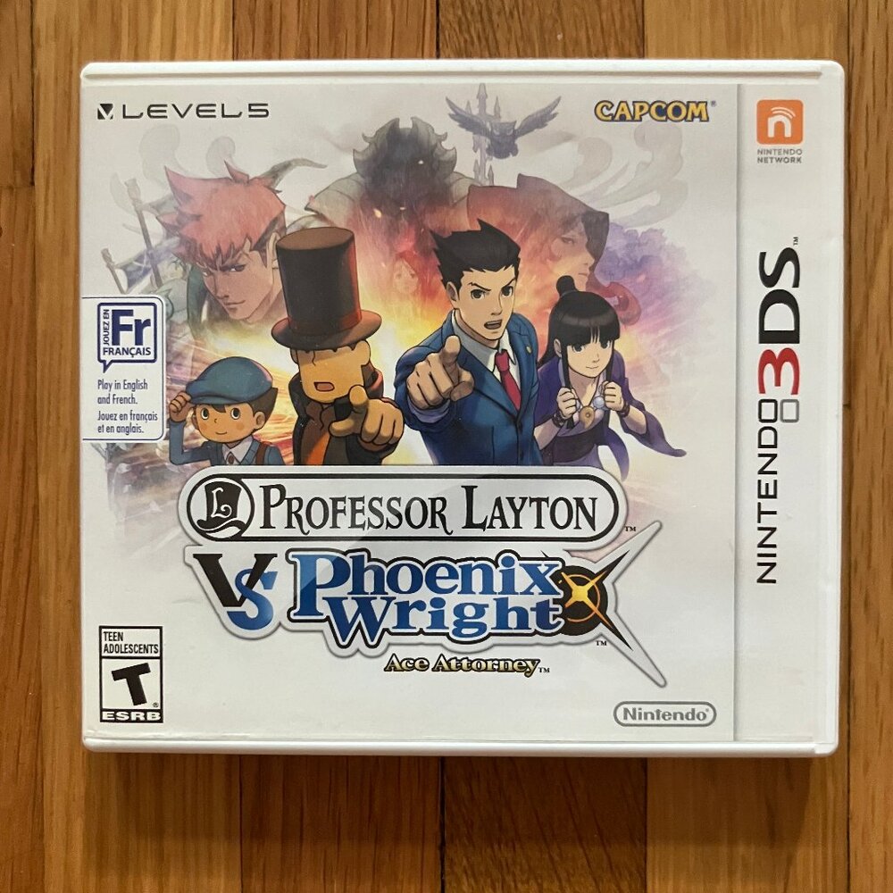 Professor Layton vs. Phoenix Wright Ace attorney (3DS)